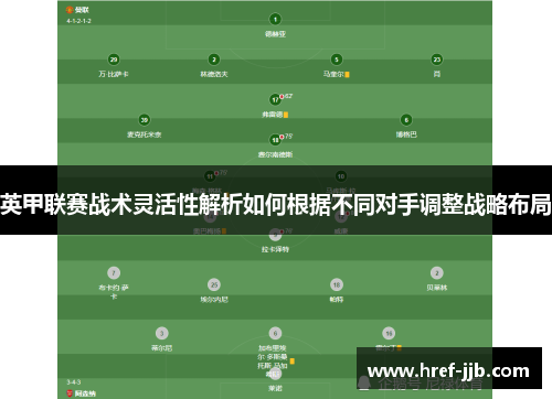 英甲联赛战术灵活性解析如何根据不同对手调整战略布局